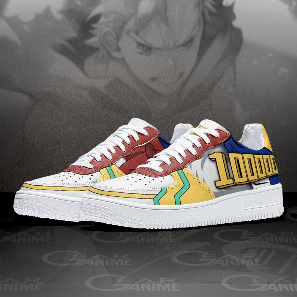 Baskets Anime Mirio Togata en Cuir Chaussures Basses Unisexes Anime Manga