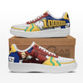 Baskets Anime Mirio Togata en Cuir Chaussures Basses Unisexes Anime Manga