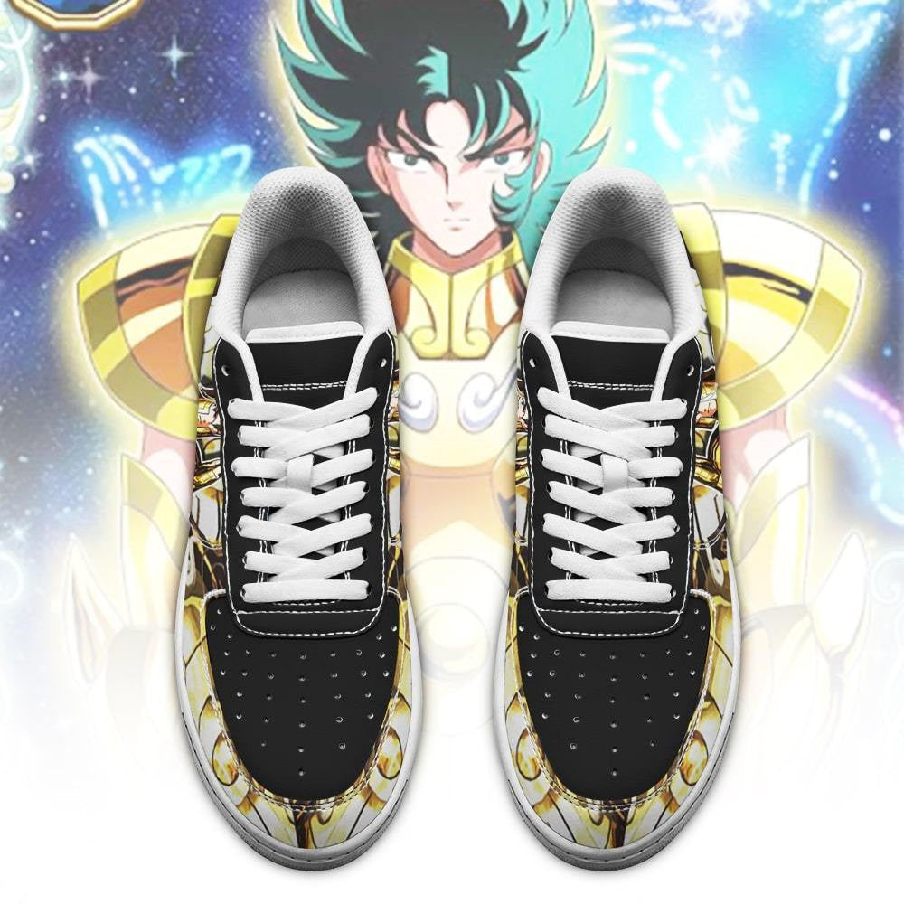 Baskets Anime Capricorn Shura en Cuir Chaussures Basses Unisexes Anime Manga