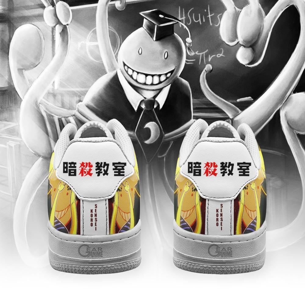 Baskets Anime Koro Sensei en Cuir Chaussures Basses Unisexes Anime Manga