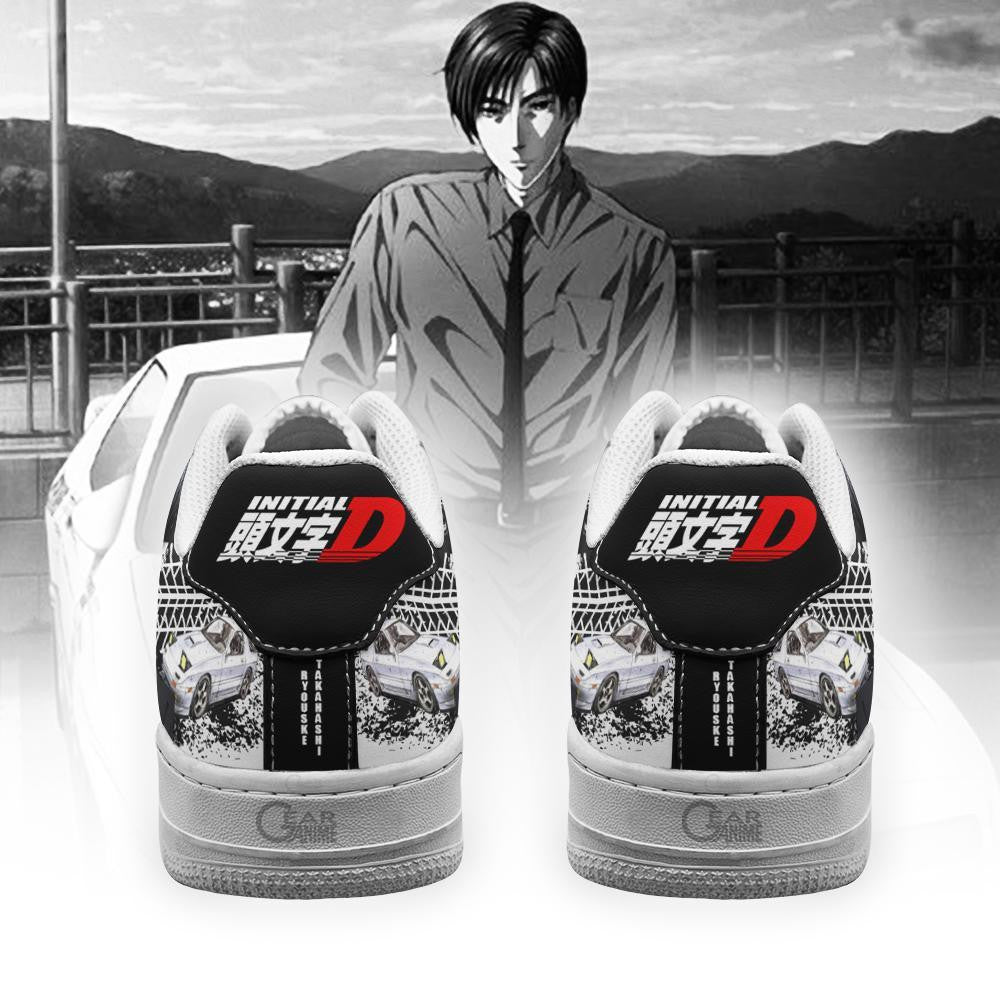 Baskets Anime Ryosuke Takahashi Initial en Cuir Chaussures Basses Unisexes Anime Manga