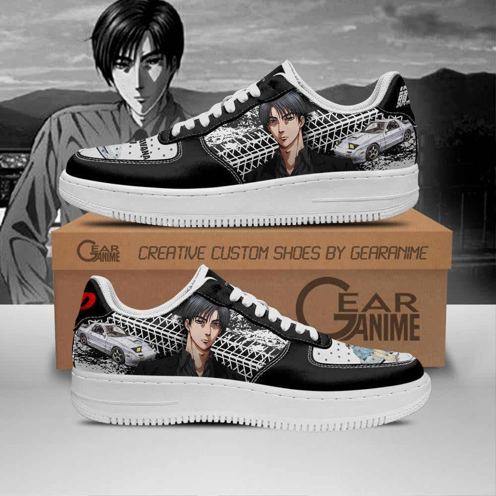 Baskets Anime Ryosuke Takahashi Initial en Cuir Chaussures Basses Unisexes Anime Manga