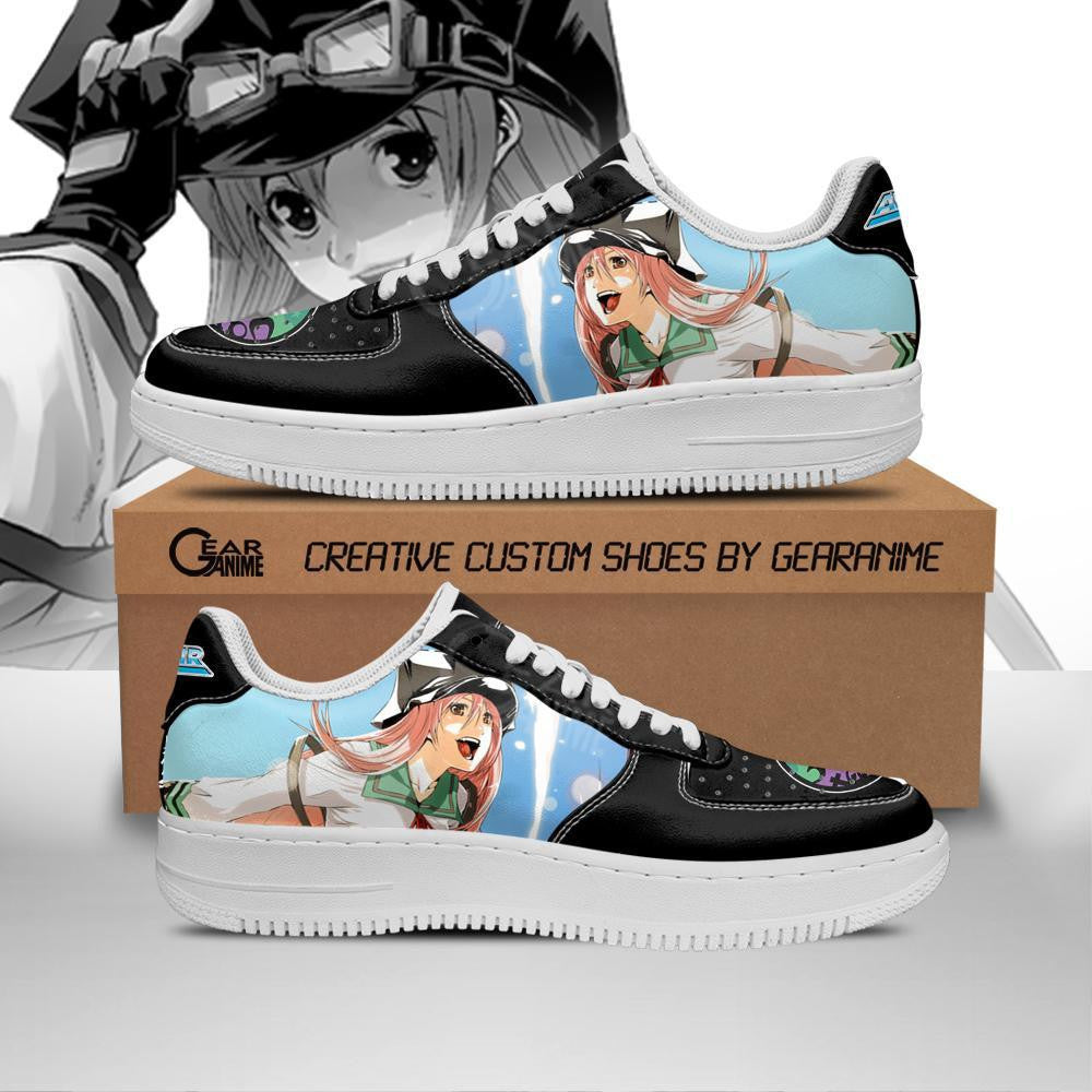 Baskets Anime Simca Air Gear en Cuir Chaussures Basses Unisexes Anime Manga
