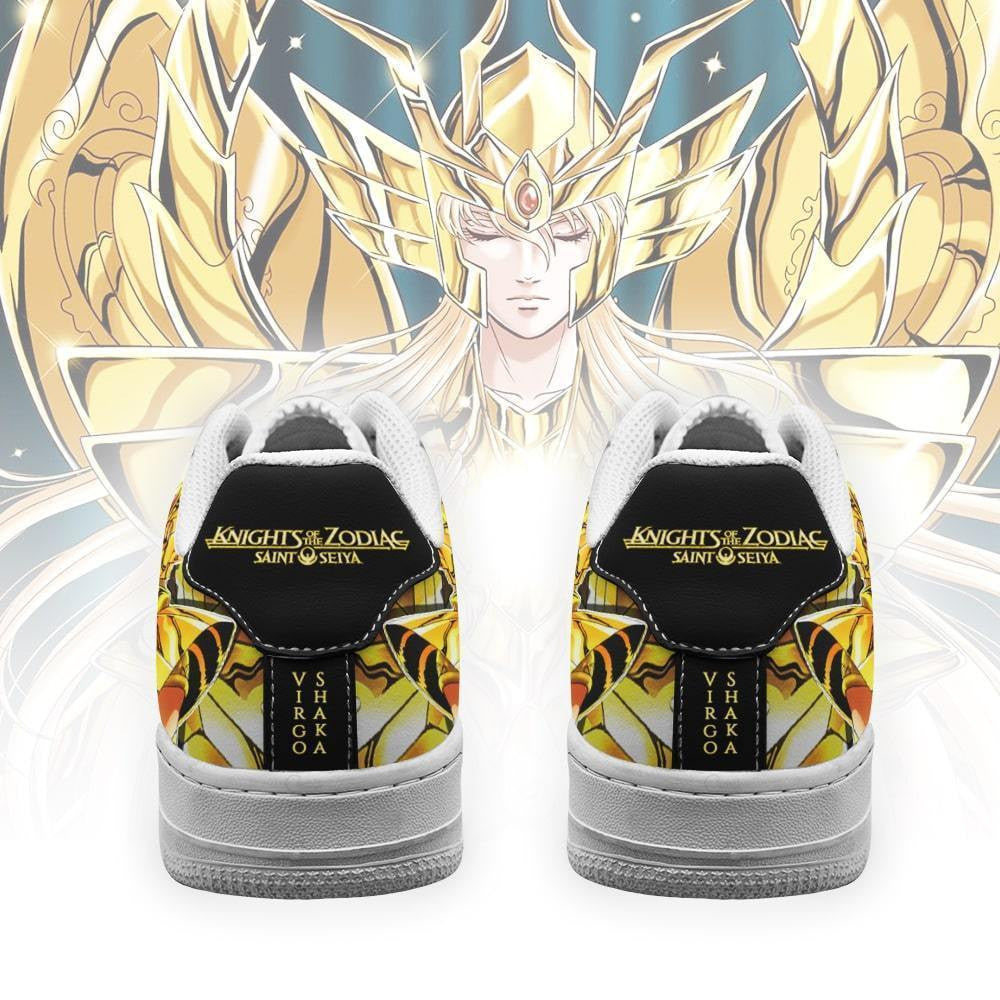 Baskets Anime Virgo Shaka en Cuir Chaussures Basses Unisexes Anime Manga