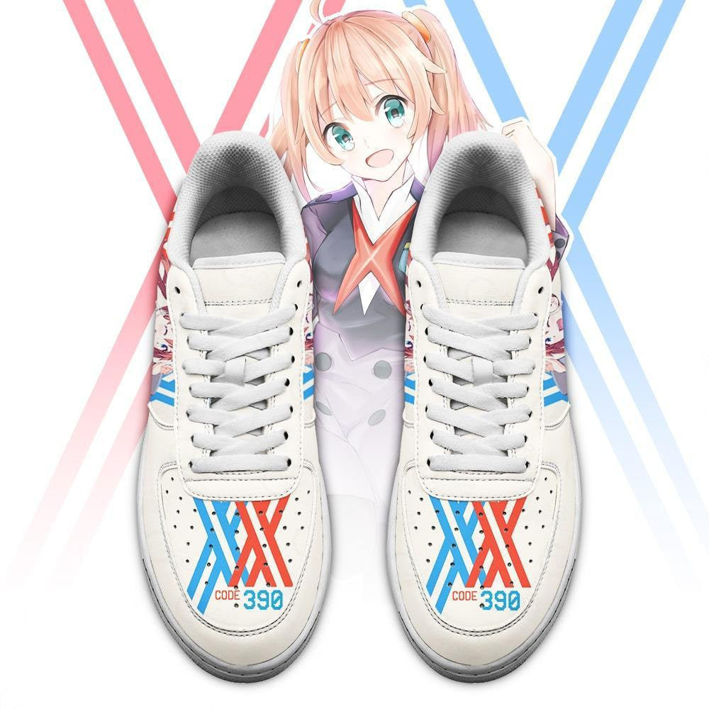 Baskets Anime Code 390 Miku en Cuir Chaussures Basses Unisexes Anime Manga