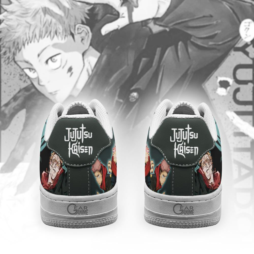 Baskets Anime Itadori Yuuji en Cuir Chaussures Basses Unisexes Anime Manga