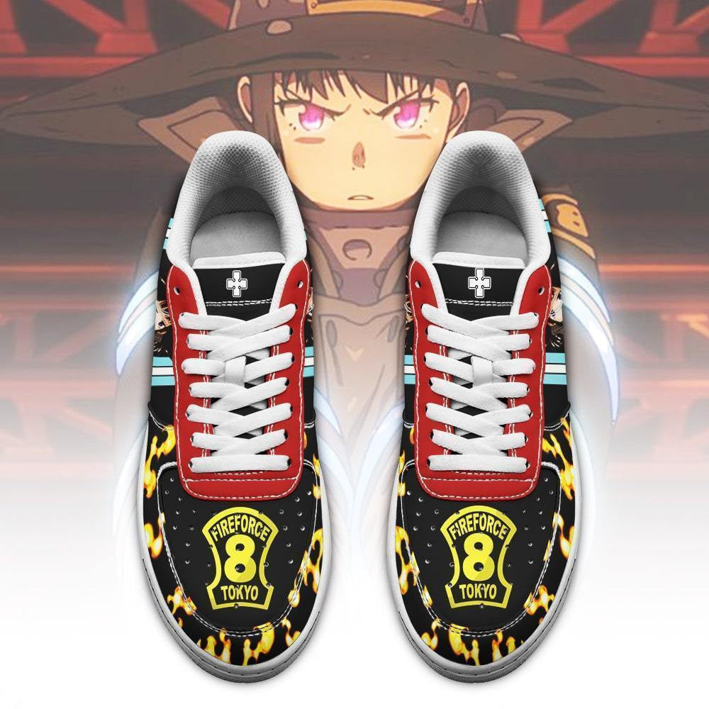 Baskets Anime Maki Oze en Cuir Chaussures Basses Unisexes Anime Manga