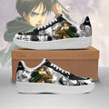 Baskets Anime AOT Scout Eren en Cuir Chaussures Basses Unisexes Attack on Titan