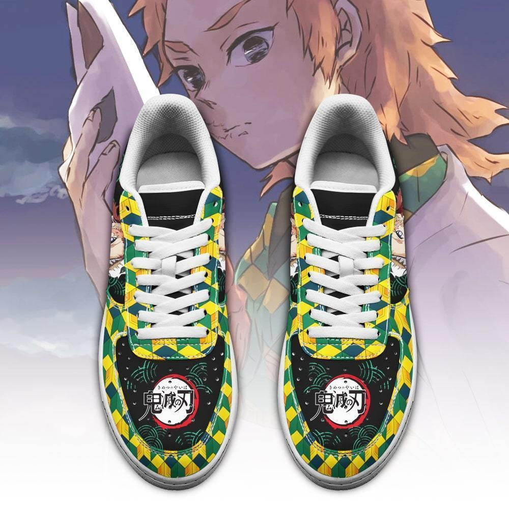 Baskets Anime Sabito en Cuir Chaussures Basses Unisexes Anime Manga