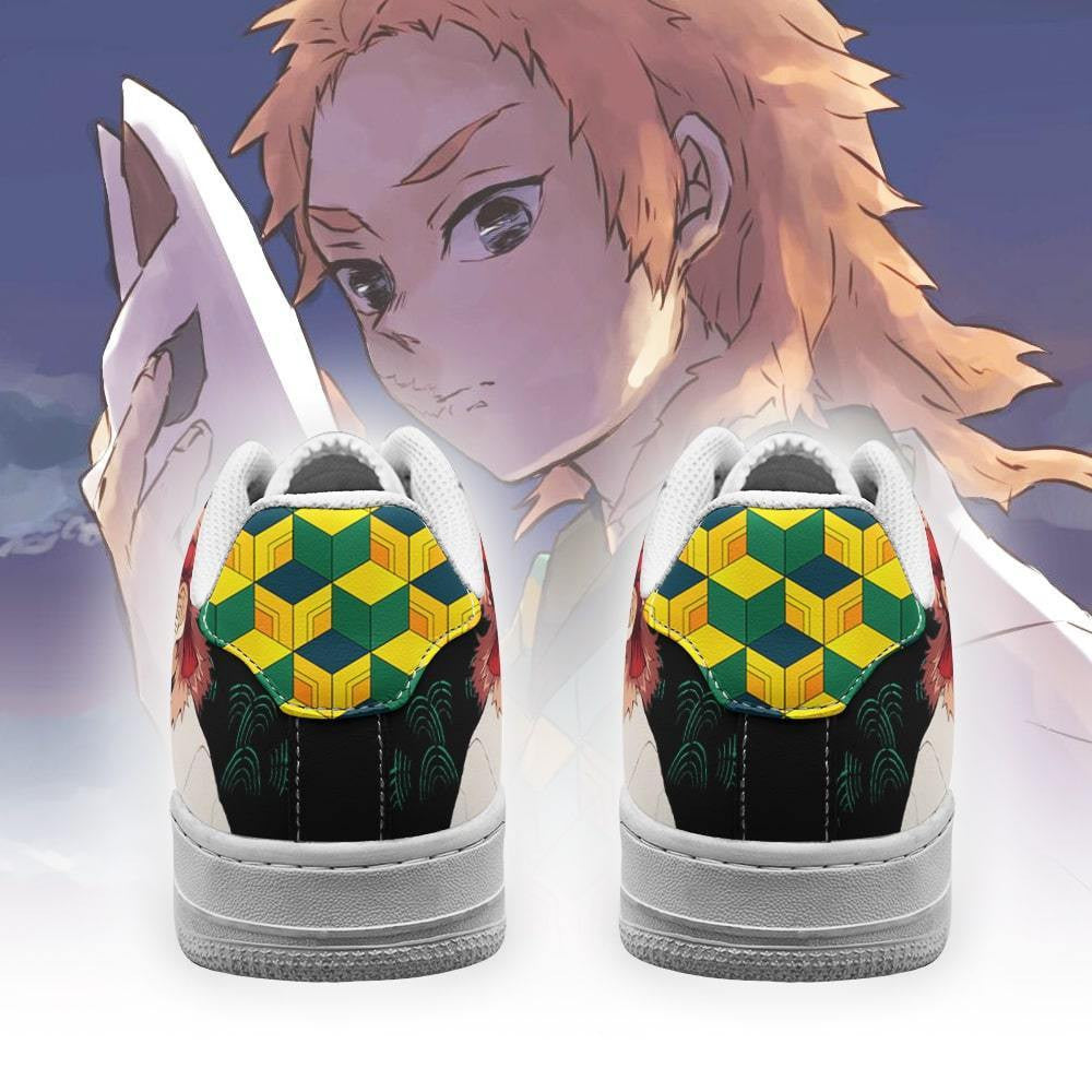 Baskets Anime Sabito en Cuir Chaussures Basses Unisexes Anime Manga
