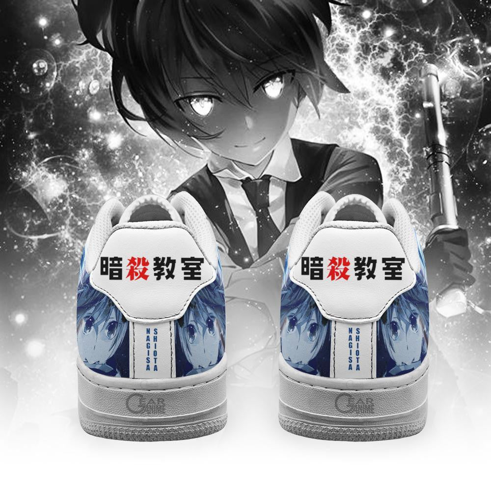 Baskets Anime Nagisa Shiota en Cuir Chaussures Basses Unisexes Anime Manga