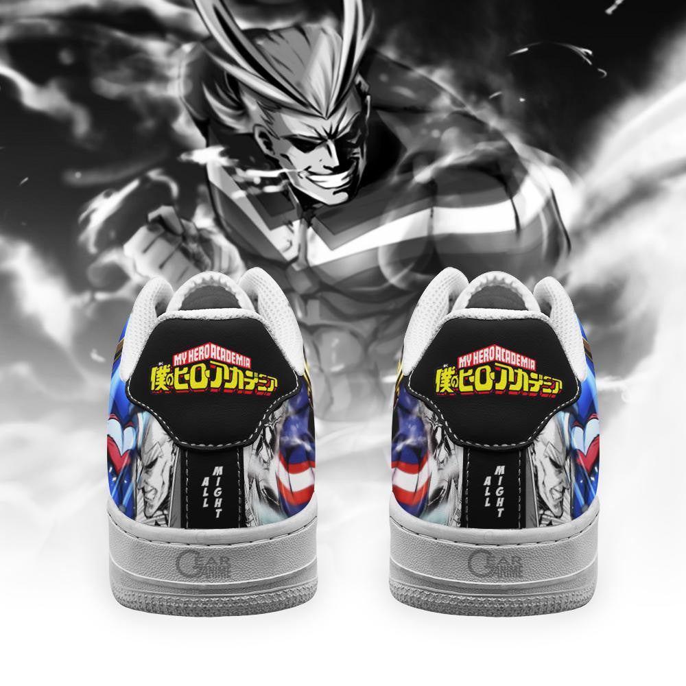 Baskets Anime All Might en Cuir Chaussures Basses Unisexes Anime Manga