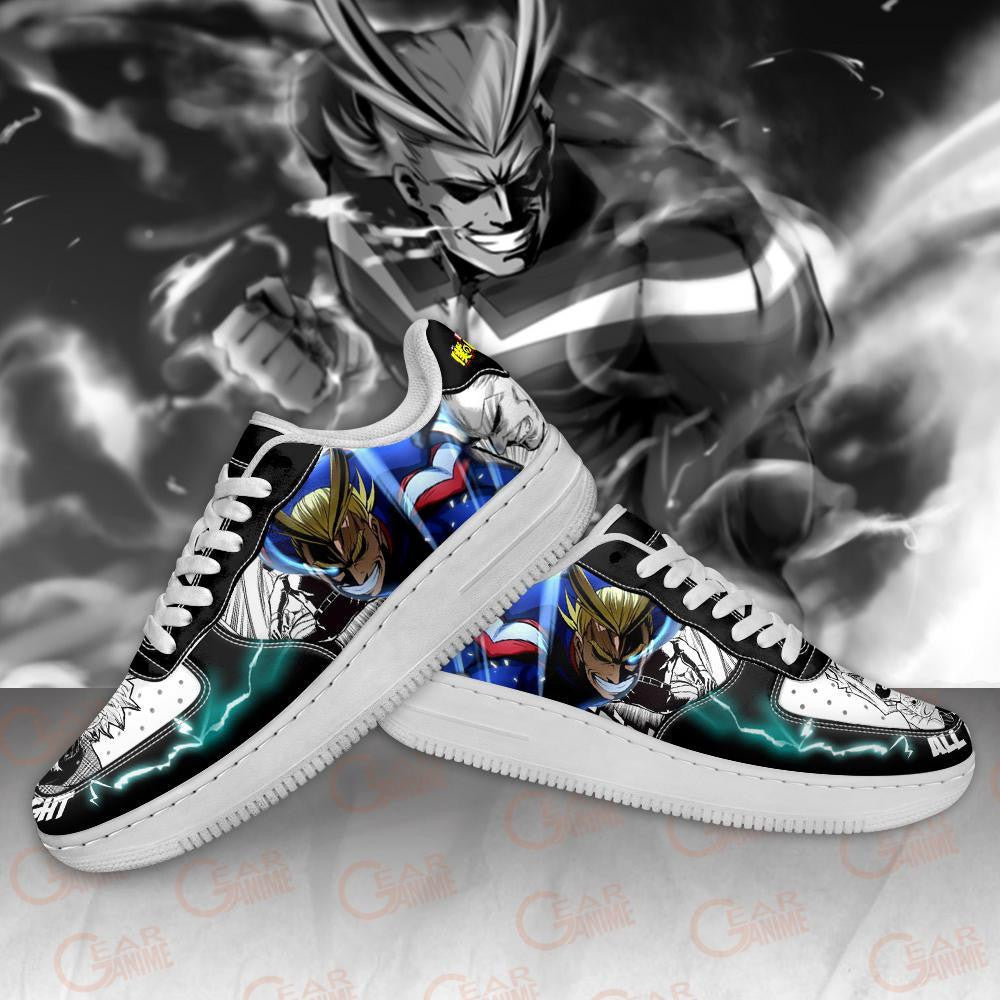 Baskets Anime All Might en Cuir Chaussures Basses Unisexes Anime Manga