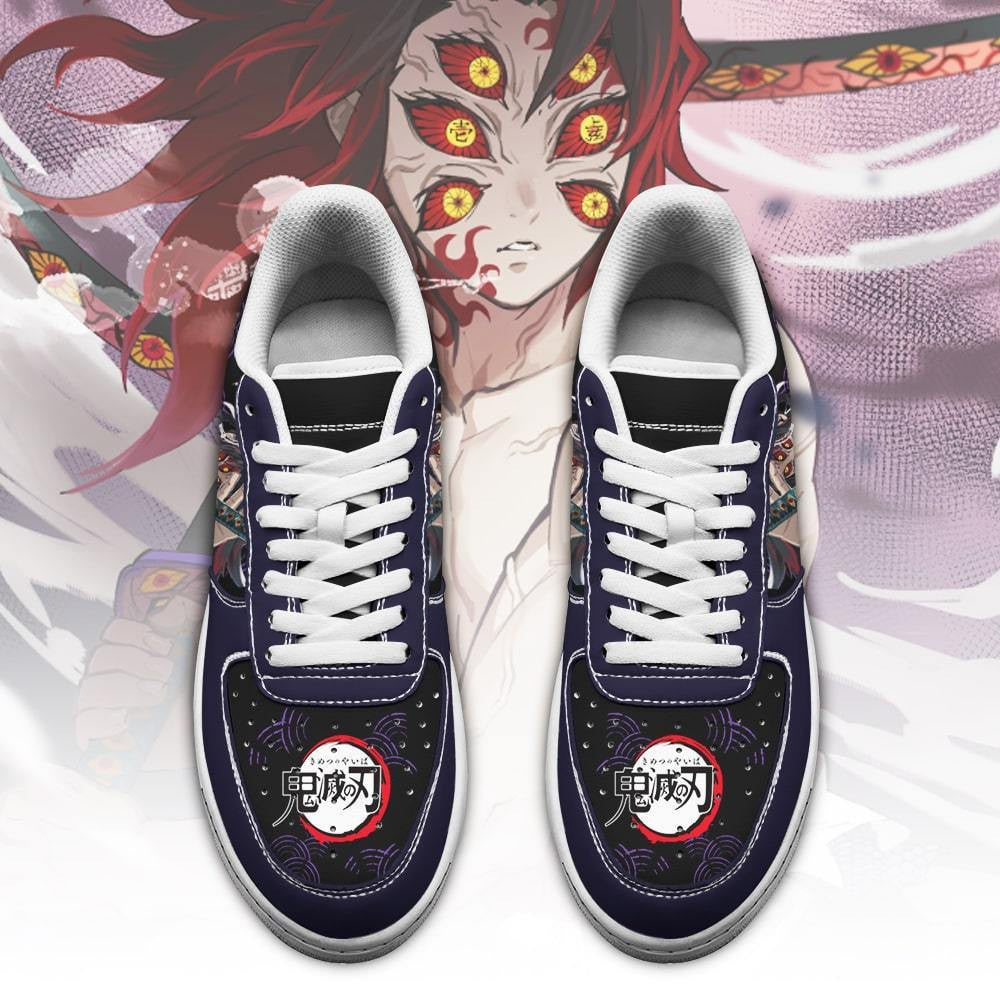 Baskets Anime Kokushibou en Cuir Chaussures Basses Unisexes Anime Manga