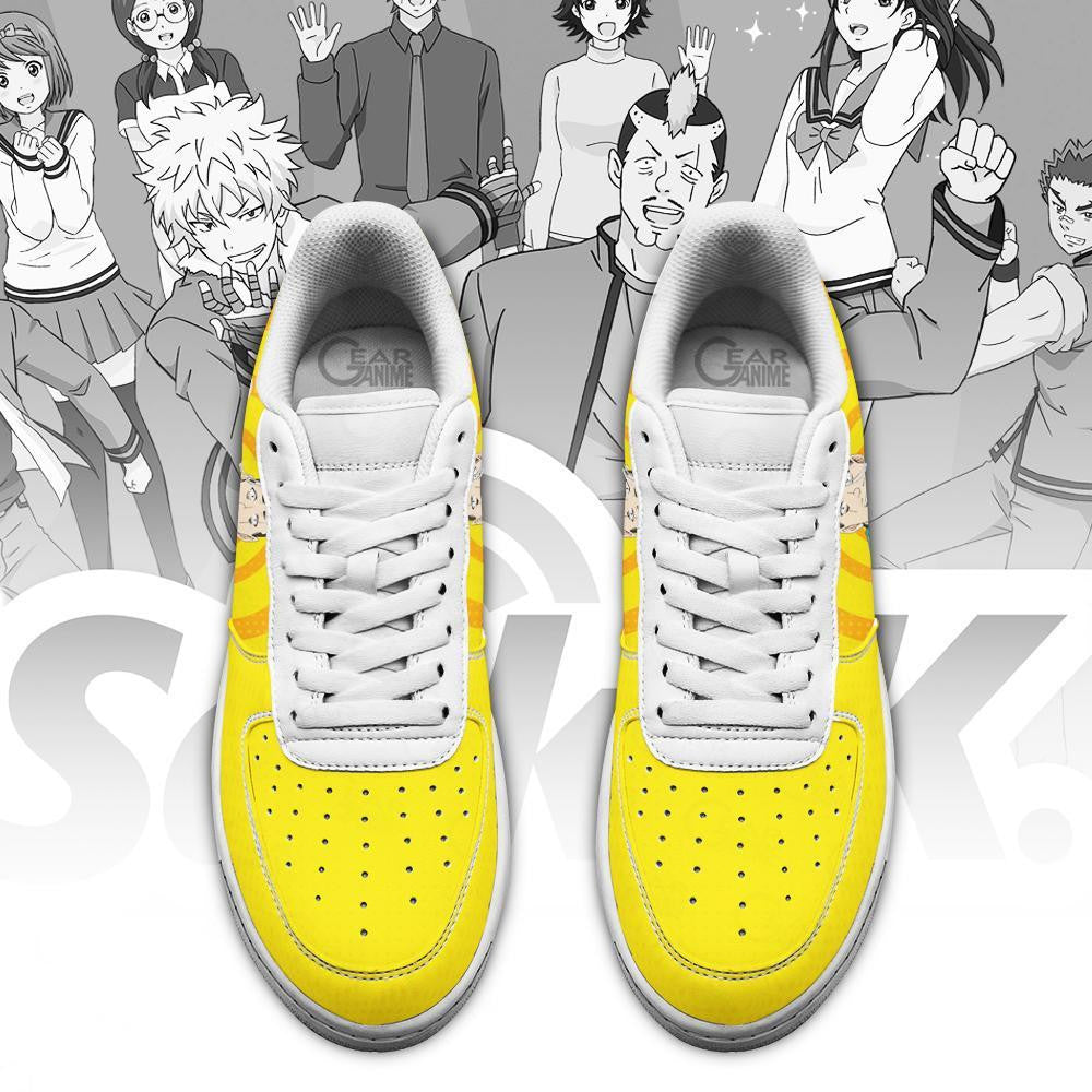 Baskets Anime Riki Nendo Saiki K en Cuir Chaussures Basses Unisexes Anime Manga