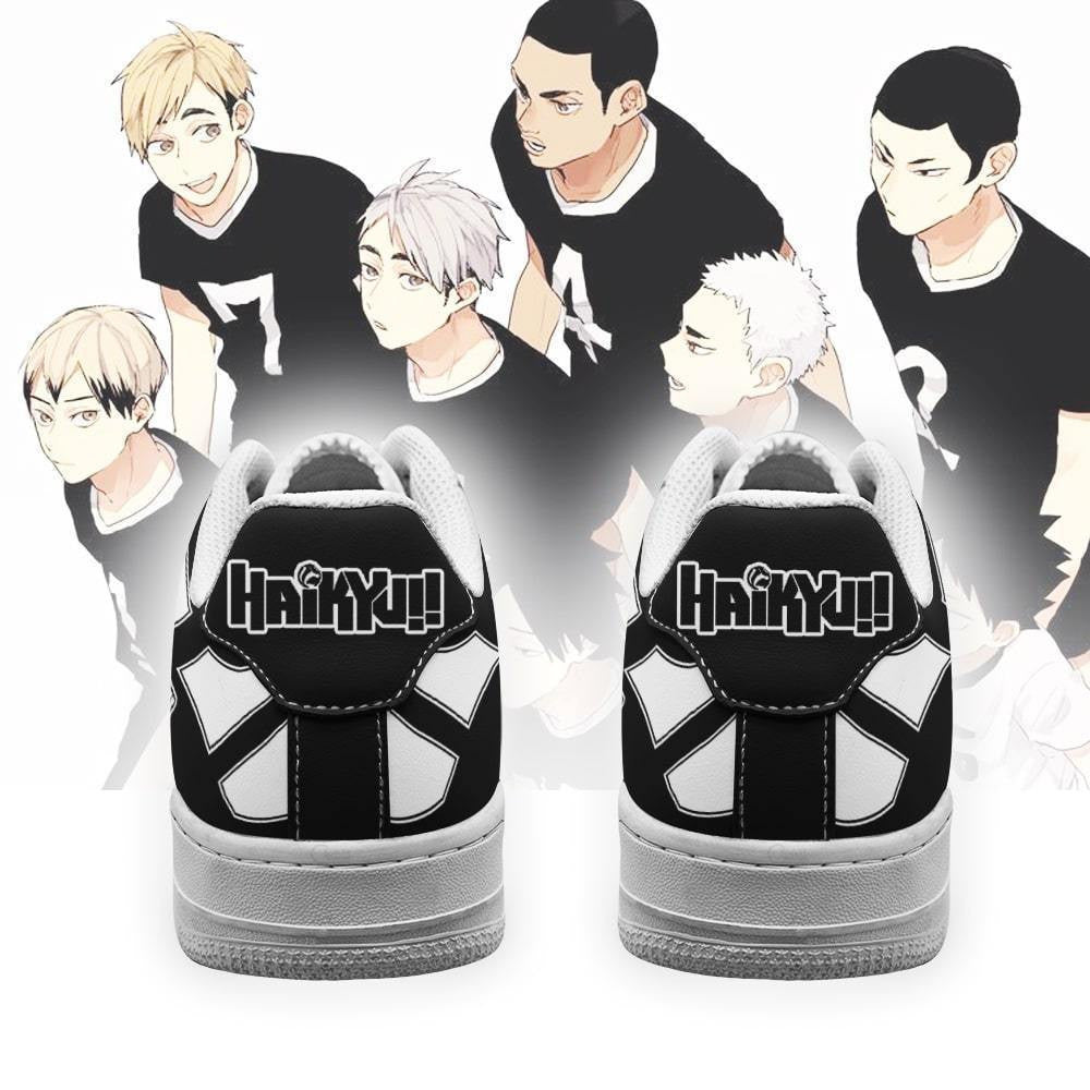 Baskets Anime Inarizaki High en Cuir Chaussures Basses Unisexes Anime Manga