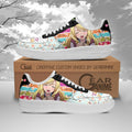 Baskets Anime Yasuko Takasu en Cuir Chaussures Basses Unisexes Anime Manga