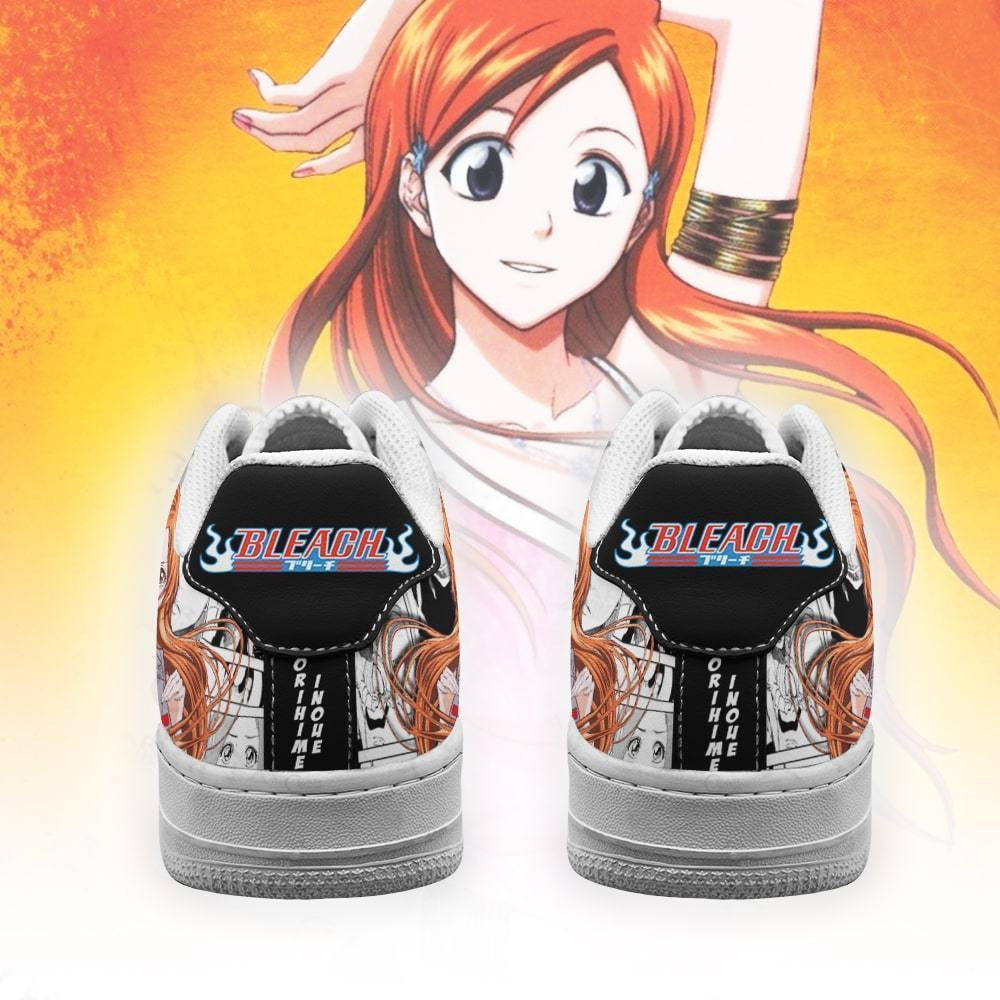 Baskets Anime Orihime Inoue en Cuir Chaussures Basses Unisexes Anime Manga