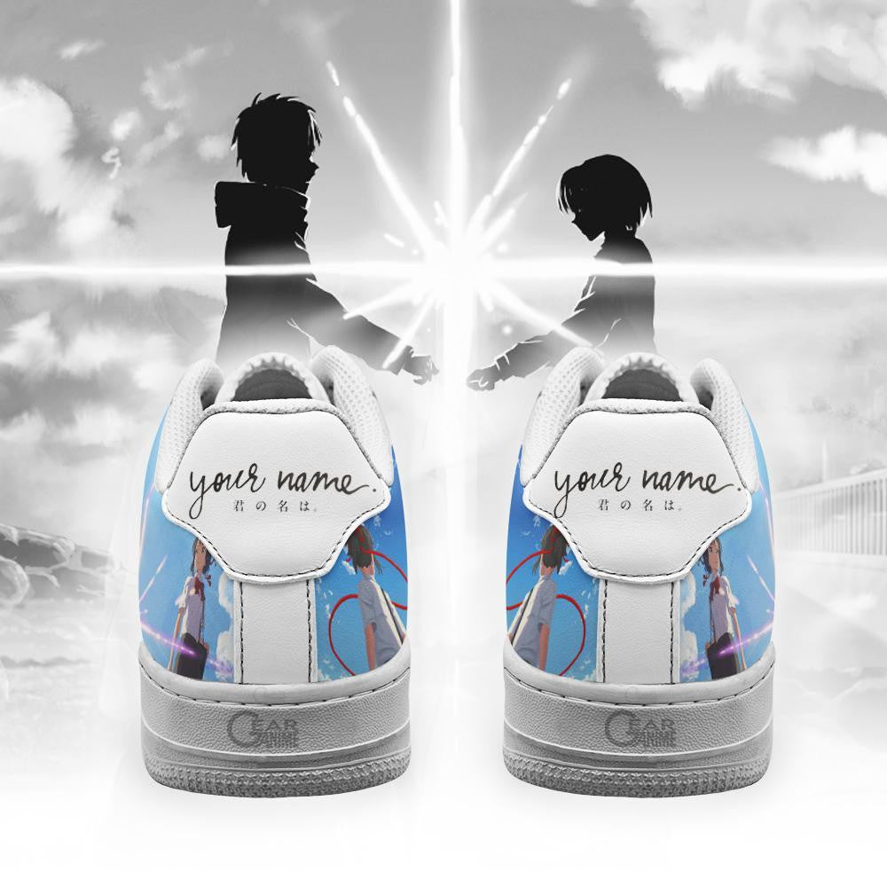 Baskets Anime Anime Your Name en Cuir Chaussures Basses Unisexes Anime Manga