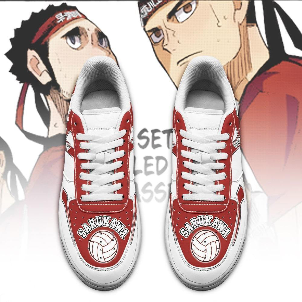 Baskets Anime Sarukawa Tech High en Cuir Chaussures Basses Unisexes Anime Manga