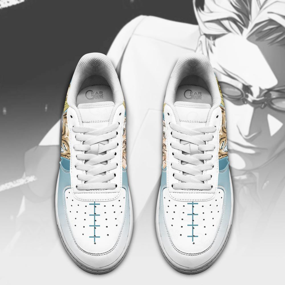 Baskets Anime Nanami Kento en Cuir Chaussures Basses Unisexes One Piece