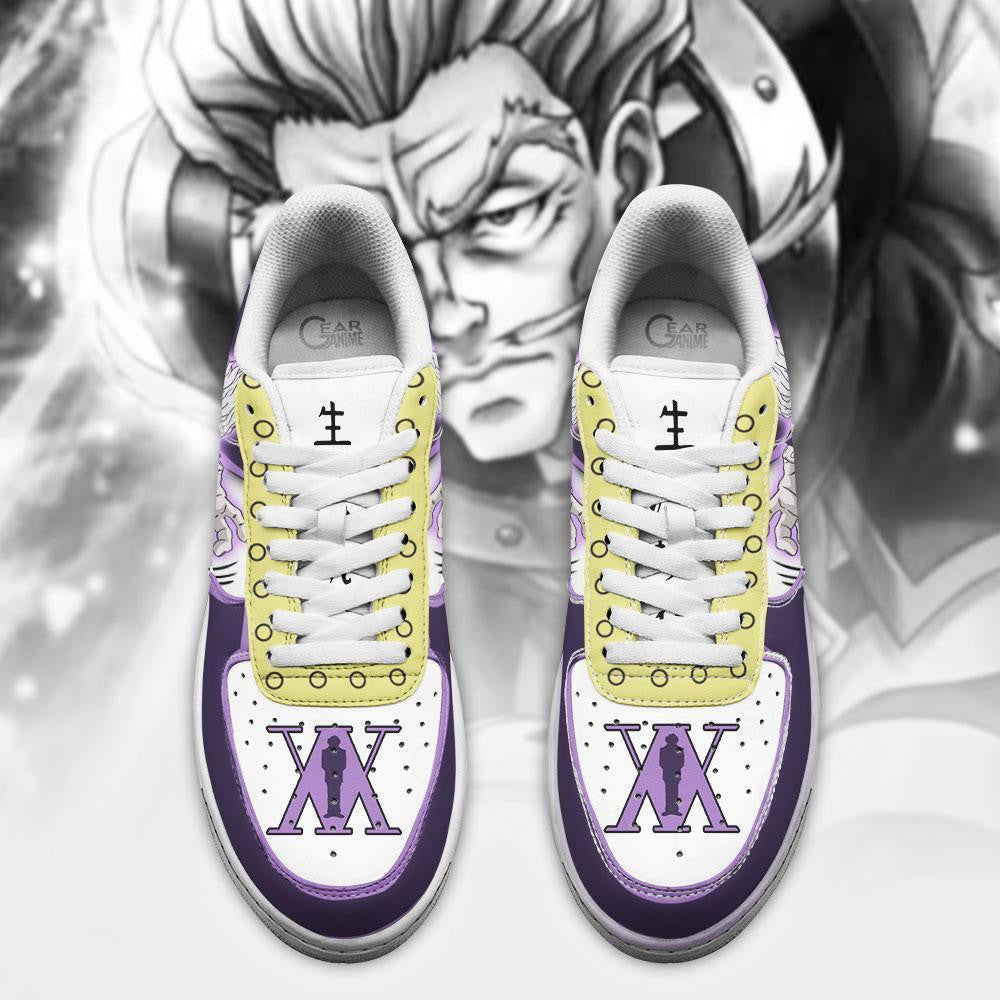 Baskets Anime Zeno Zoldyck en Cuir Chaussures Basses Unisexes Anime Manga