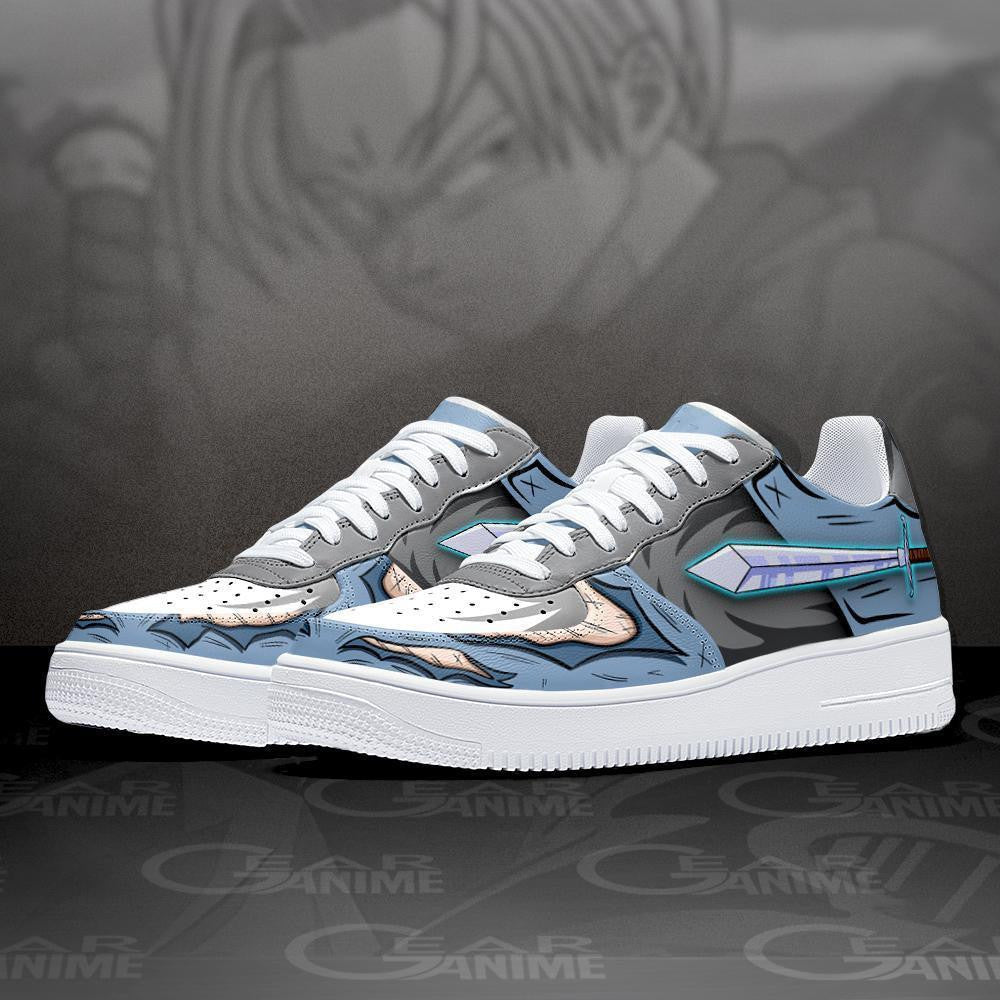 Baskets Anime Trunks Sword en Cuir Chaussures Basses Unisexes Anime Manga