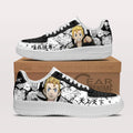 Baskets Anime Takemichi Hanagaki en Cuir Chaussures Basses Unisexes Anime Manga