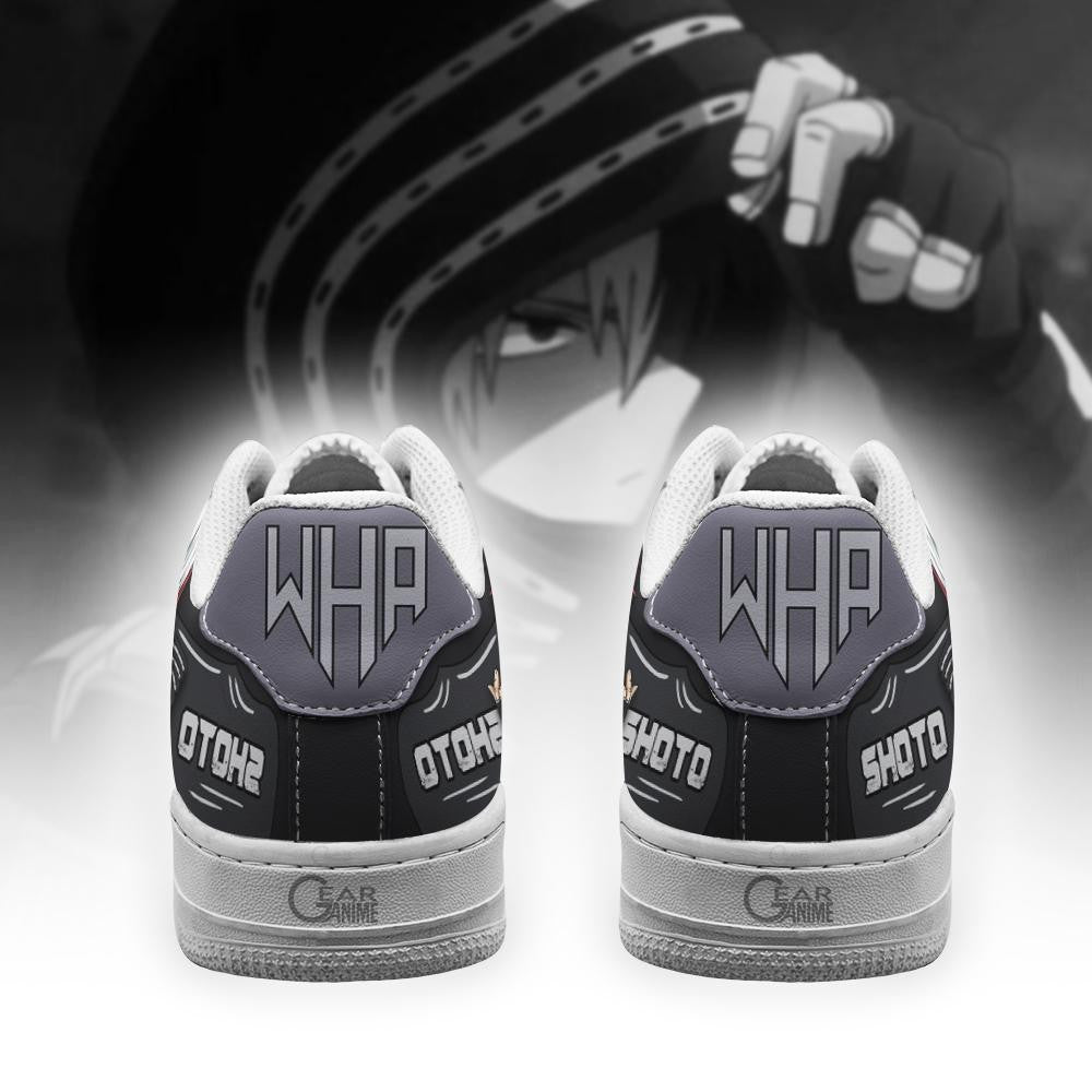 Baskets Anime Musketeer Shoto Todoroki en Cuir Chaussures Basses Unisexes Anime Manga