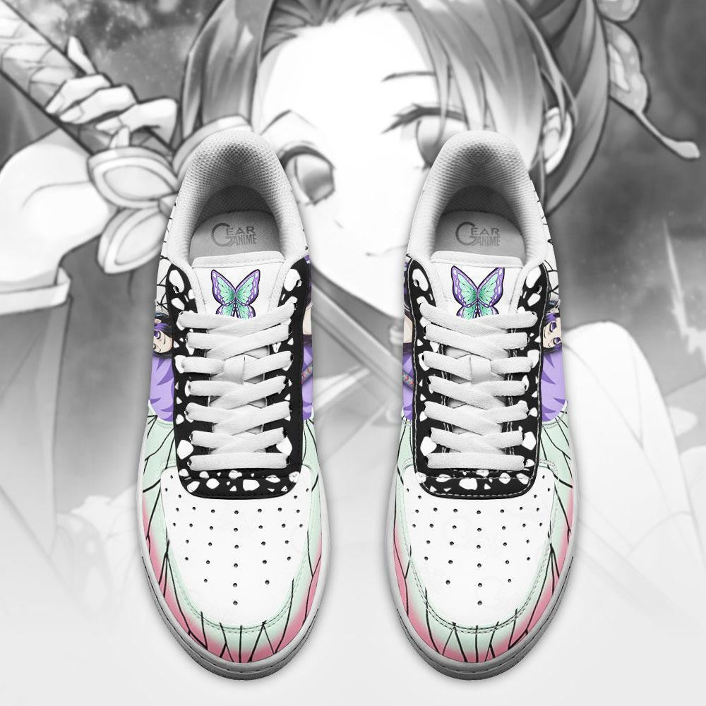 Baskets Anime Shinobu en Cuir Chaussures Basses Unisexes Anime Manga