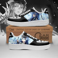 Baskets Anime Akame Ga Kill Esdeath en Cuir Chaussures Basses Unisexes Anime Manga