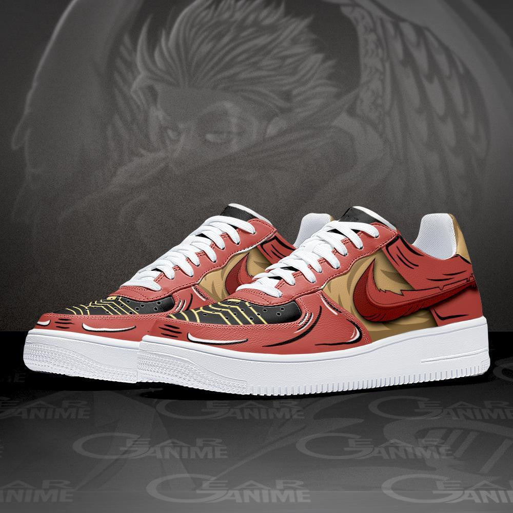 Baskets Anime Hawks en Cuir Chaussures Basses Unisexes Anime Manga