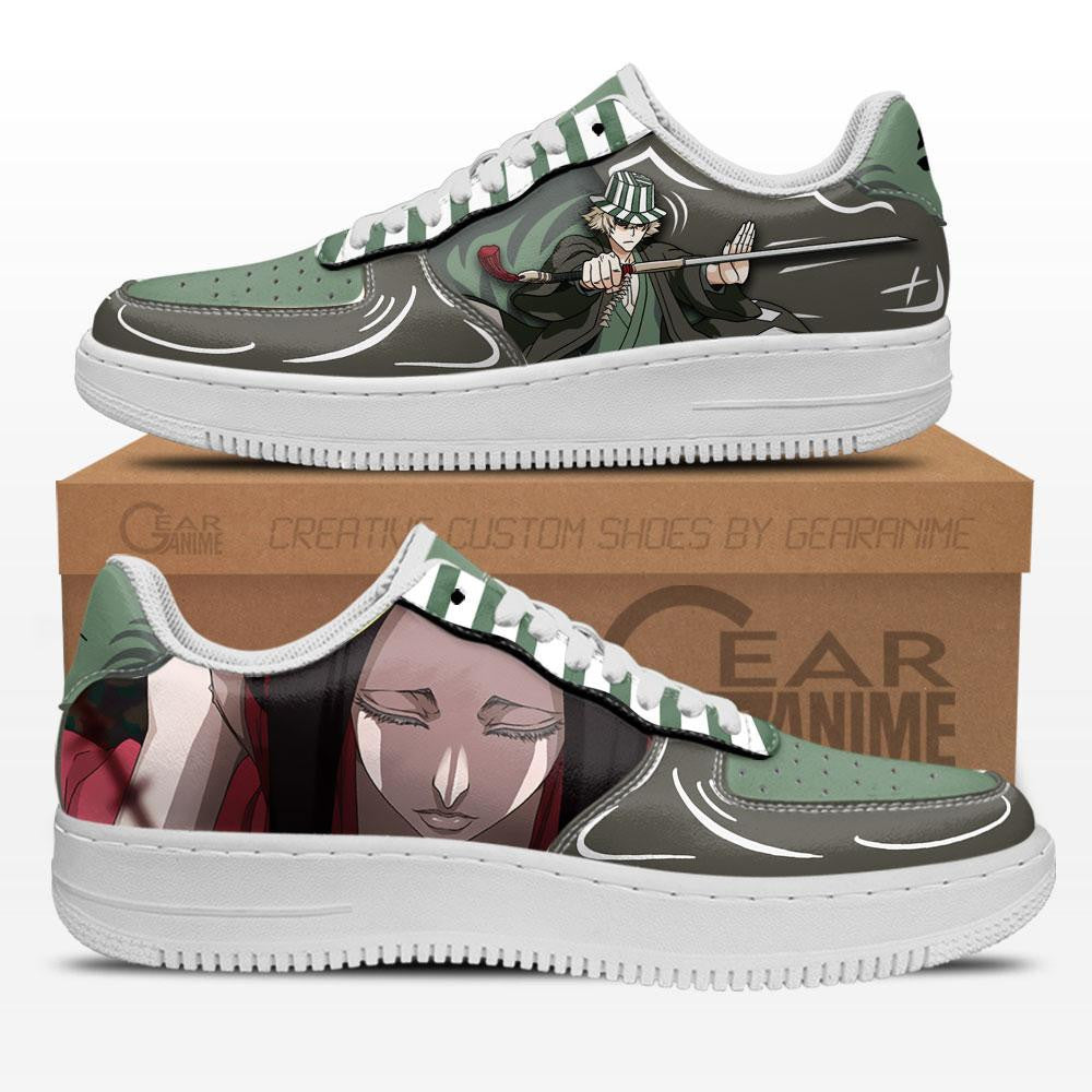 Baskets Anime Kisuke Urahara en Cuir Chaussures Basses Unisexes Anime Manga