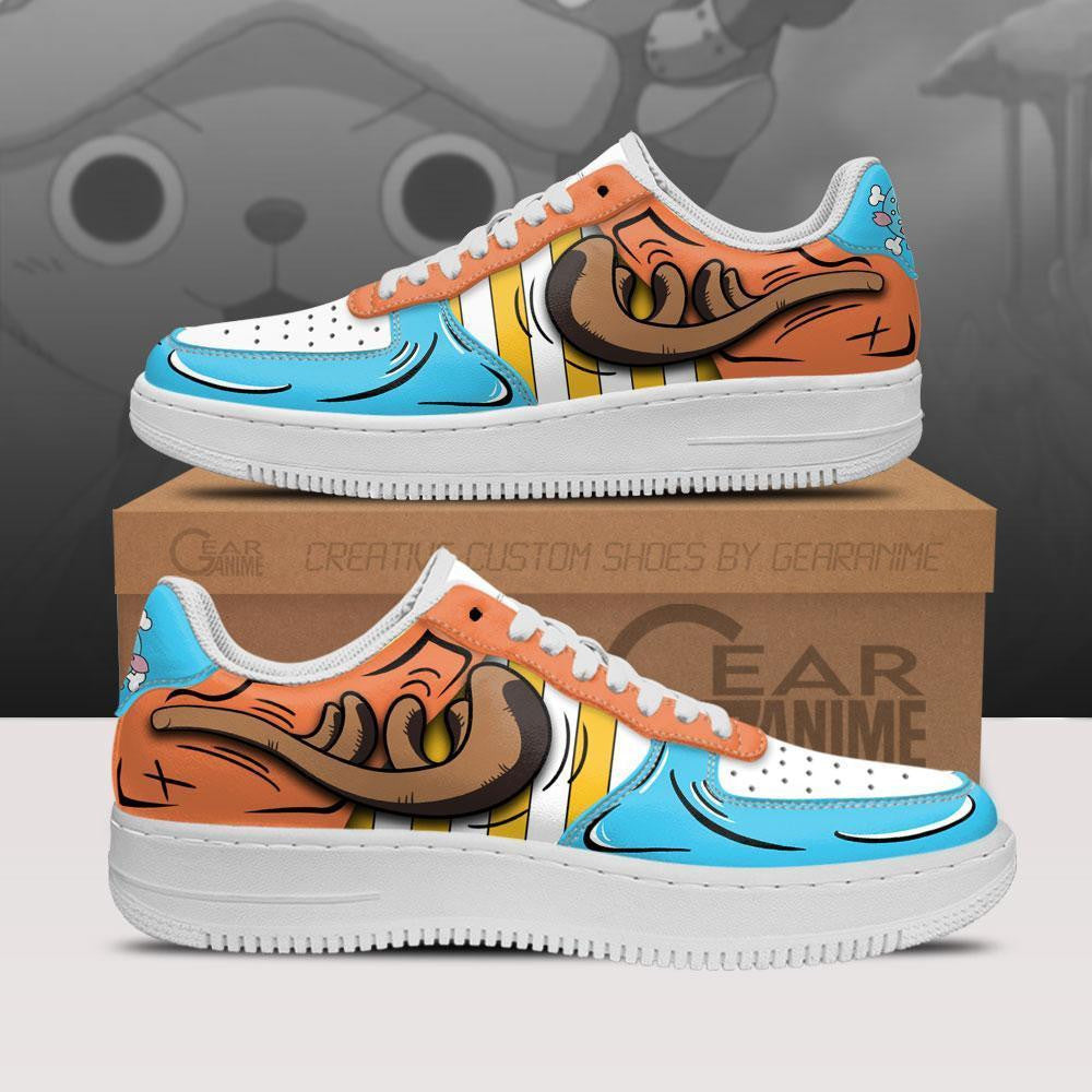 Baskets Anime Chopper Horn en Cuir Chaussures Basses Unisexes Anime Manga