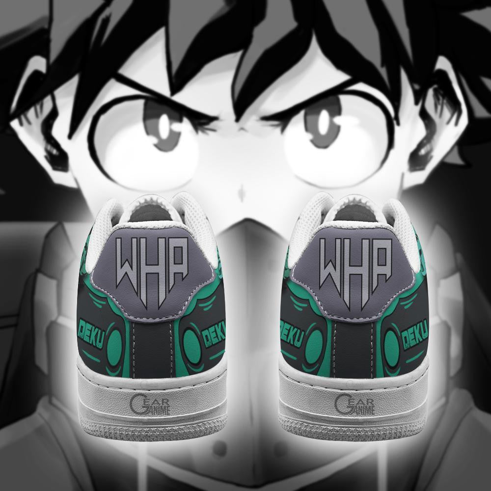 Baskets Anime Musketeer Deku en Cuir Chaussures Basses Unisexes Anime Manga