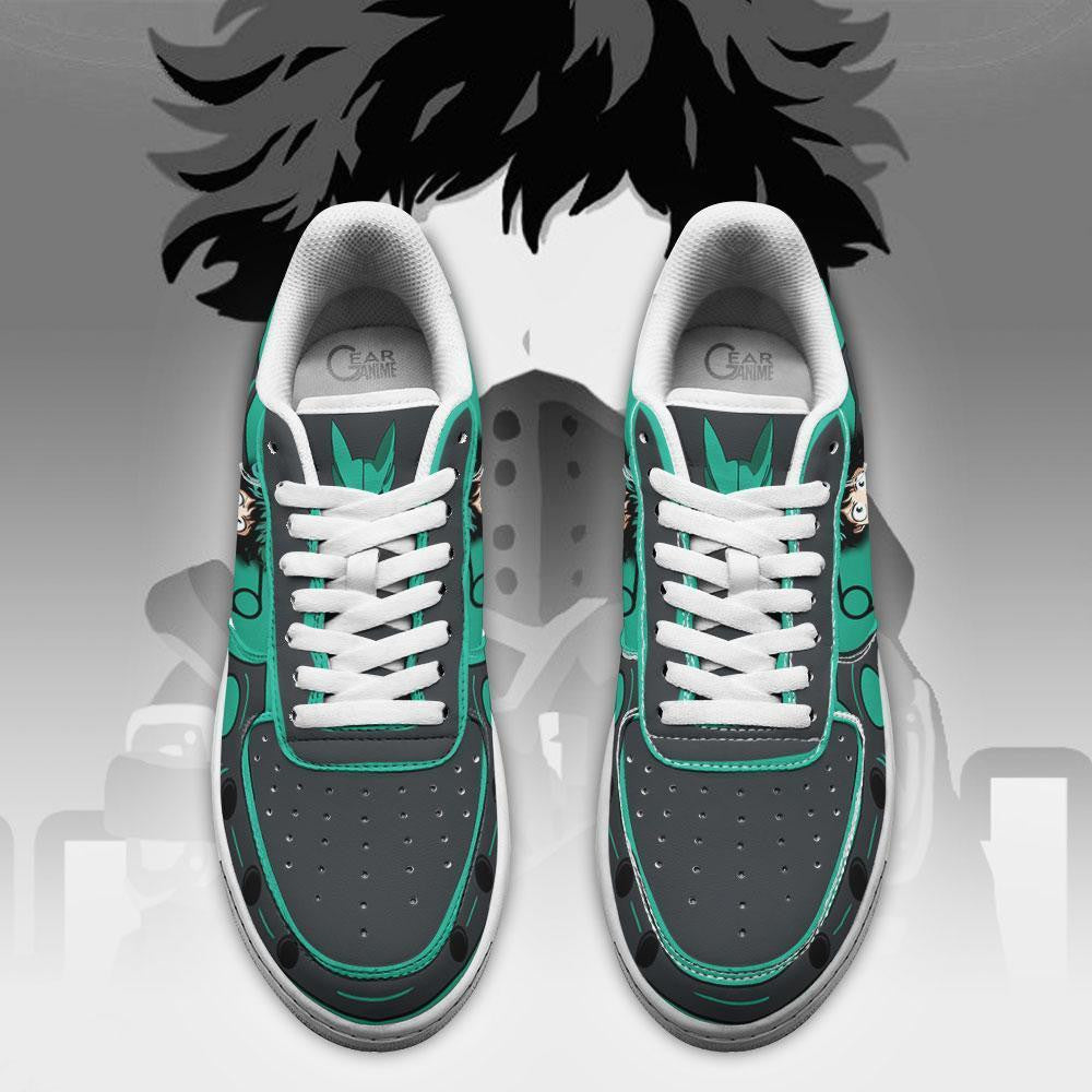 Baskets Anime Musketeer Deku en Cuir Chaussures Basses Unisexes Anime Manga
