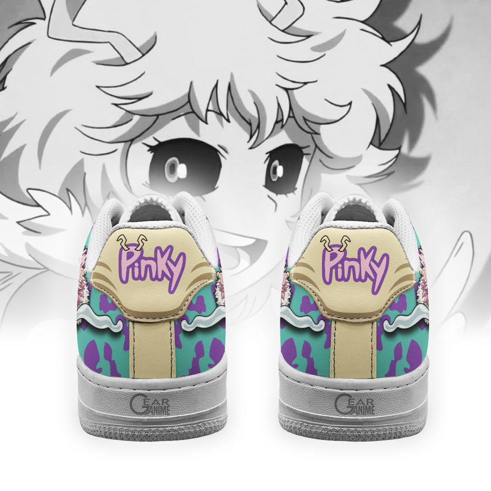 Baskets Anime Mina Ashido en Cuir Chaussures Basses Unisexes Anime Manga