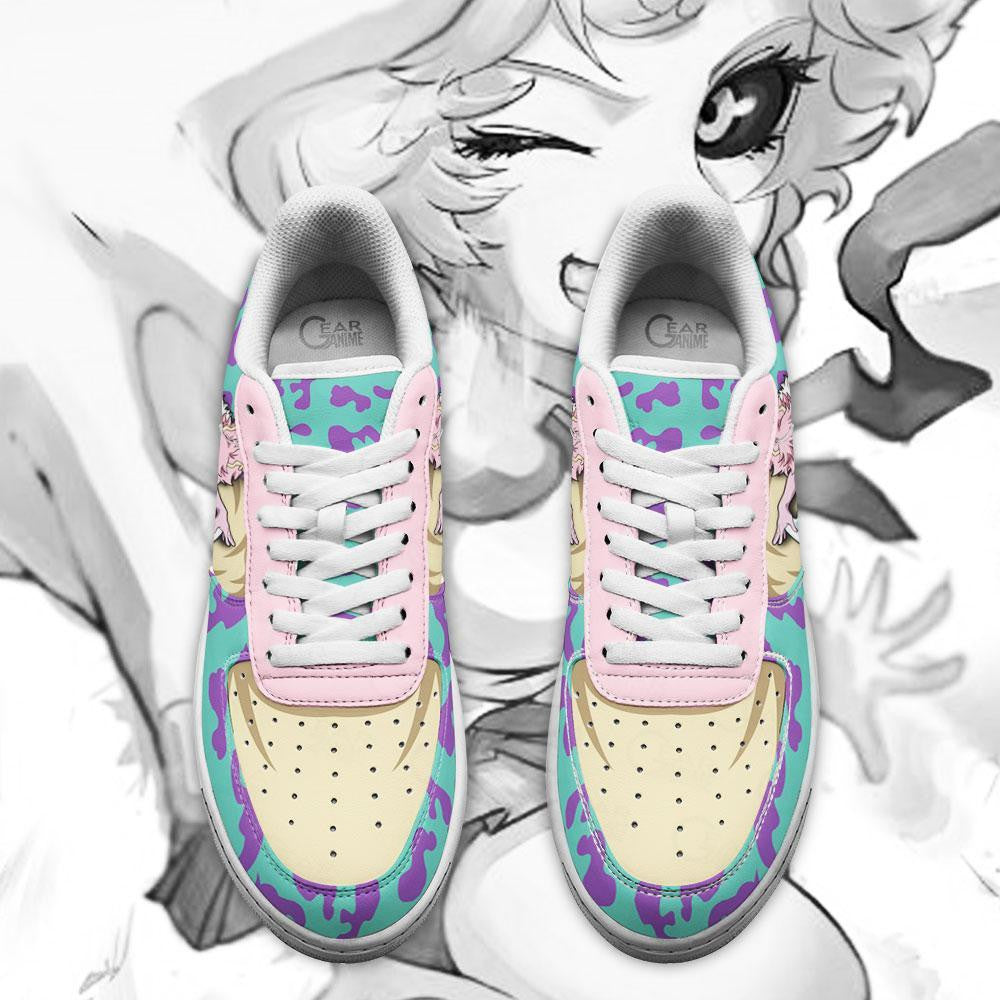 Baskets Anime Mina Ashido en Cuir Chaussures Basses Unisexes Anime Manga