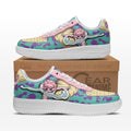 Baskets Anime Mina Ashido en Cuir Chaussures Basses Unisexes Anime Manga