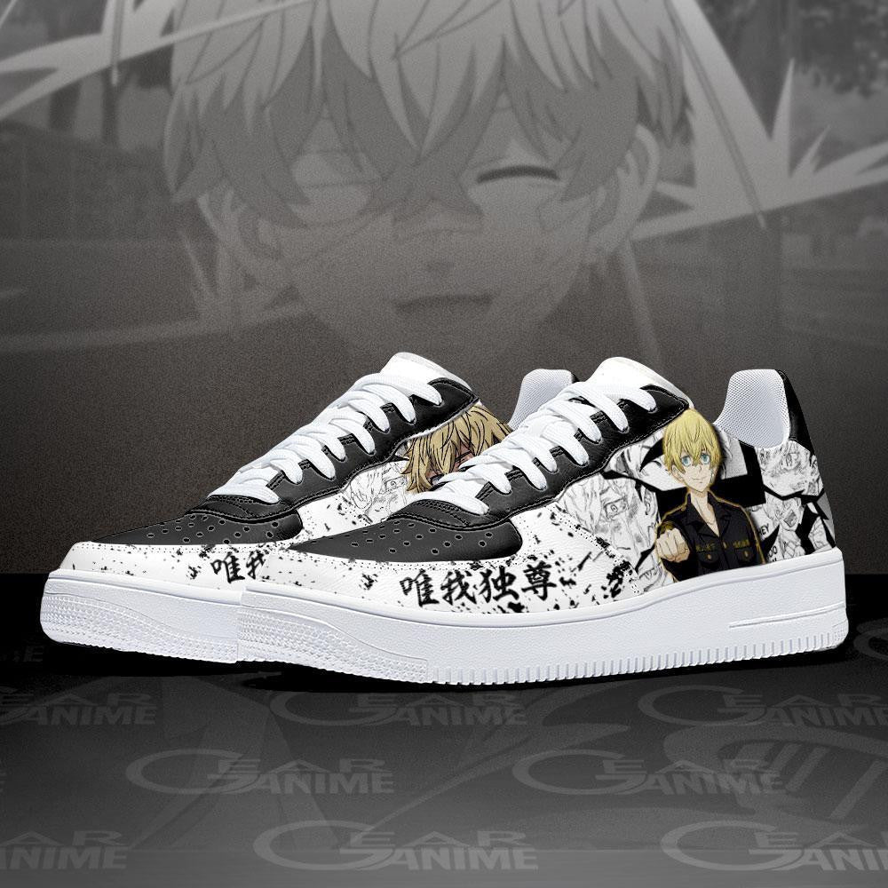 Baskets Anime Chifuyu Matsuno en Cuir Chaussures Basses Unisexes Anime Manga