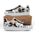 Baskets Anime Draken And Mikey en Cuir Chaussures Basses Unisexes Anime Manga