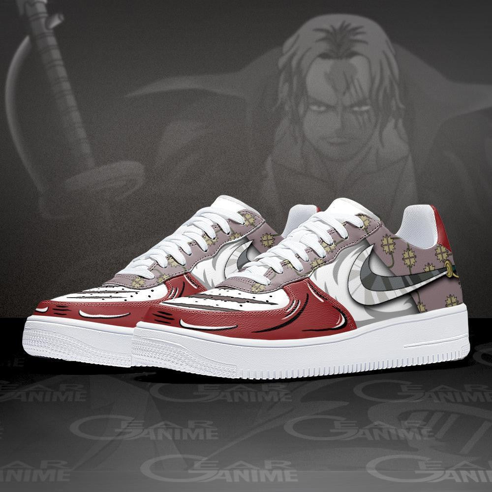 Baskets Anime Shanks's Gryphon en Cuir Chaussures Basses Unisexes Anime Manga