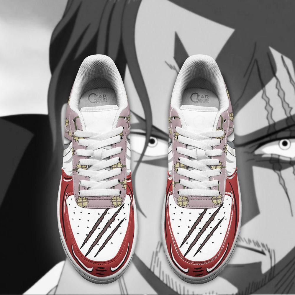 Baskets Anime Shanks's Gryphon en Cuir Chaussures Basses Unisexes Anime Manga