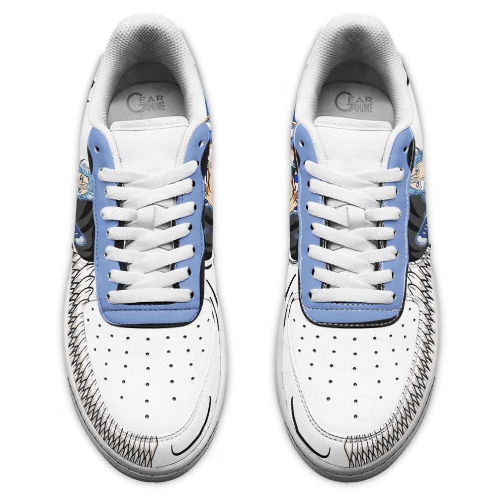 Baskets Anime Grimmjow Jaegerjaquez en Cuir Chaussures Basses Unisexes Anime Manga
