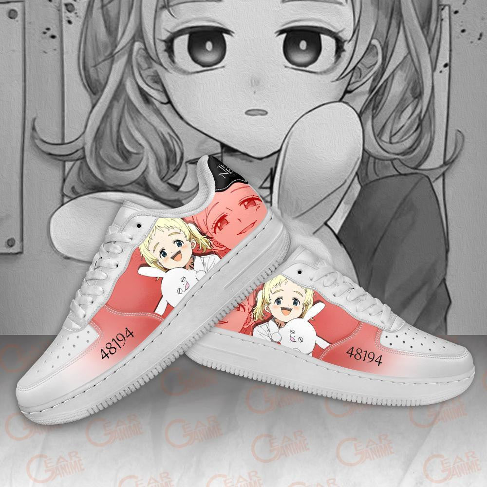 Baskets Anime Conny Neverland en Cuir Chaussures Basses Unisexes Anime Manga