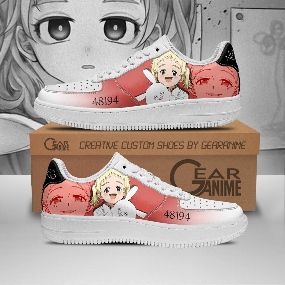 Baskets Anime Conny Neverland en Cuir Chaussures Basses Unisexes Anime Manga