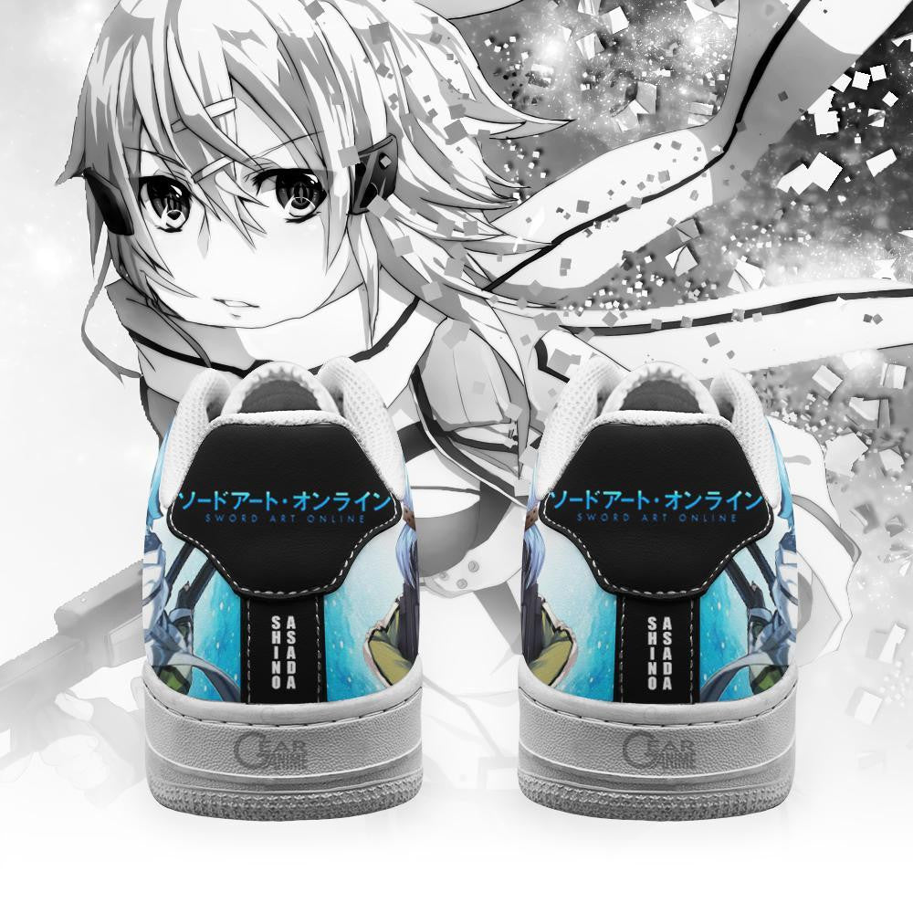 Baskets Anime Shino Asada en Cuir Chaussures Basses Unisexes Anime Manga