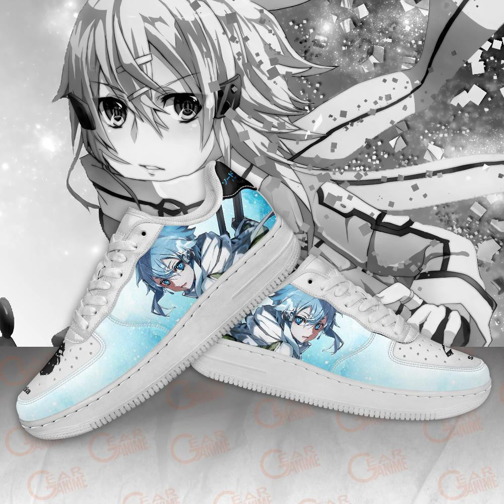 Baskets Anime Shino Asada en Cuir Chaussures Basses Unisexes Anime Manga