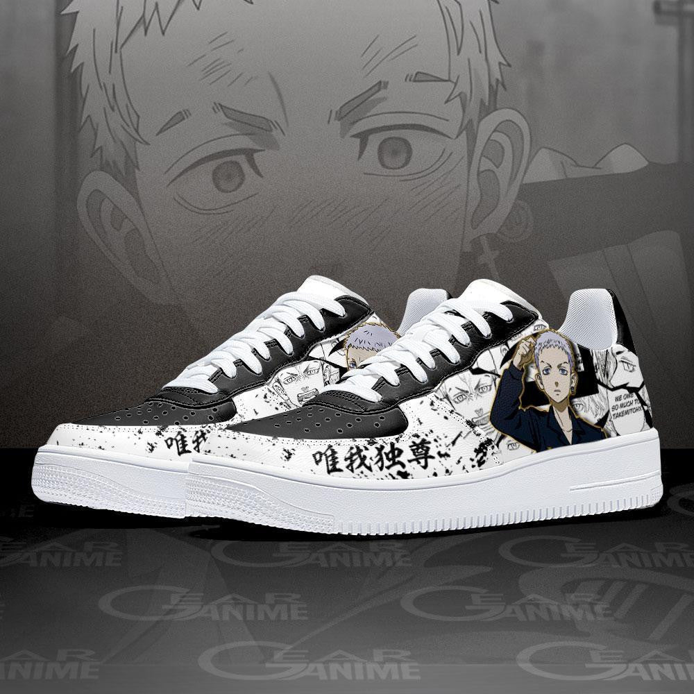 Baskets Anime Takashi Mitsuya en Cuir Chaussures Basses Unisexes Anime Manga