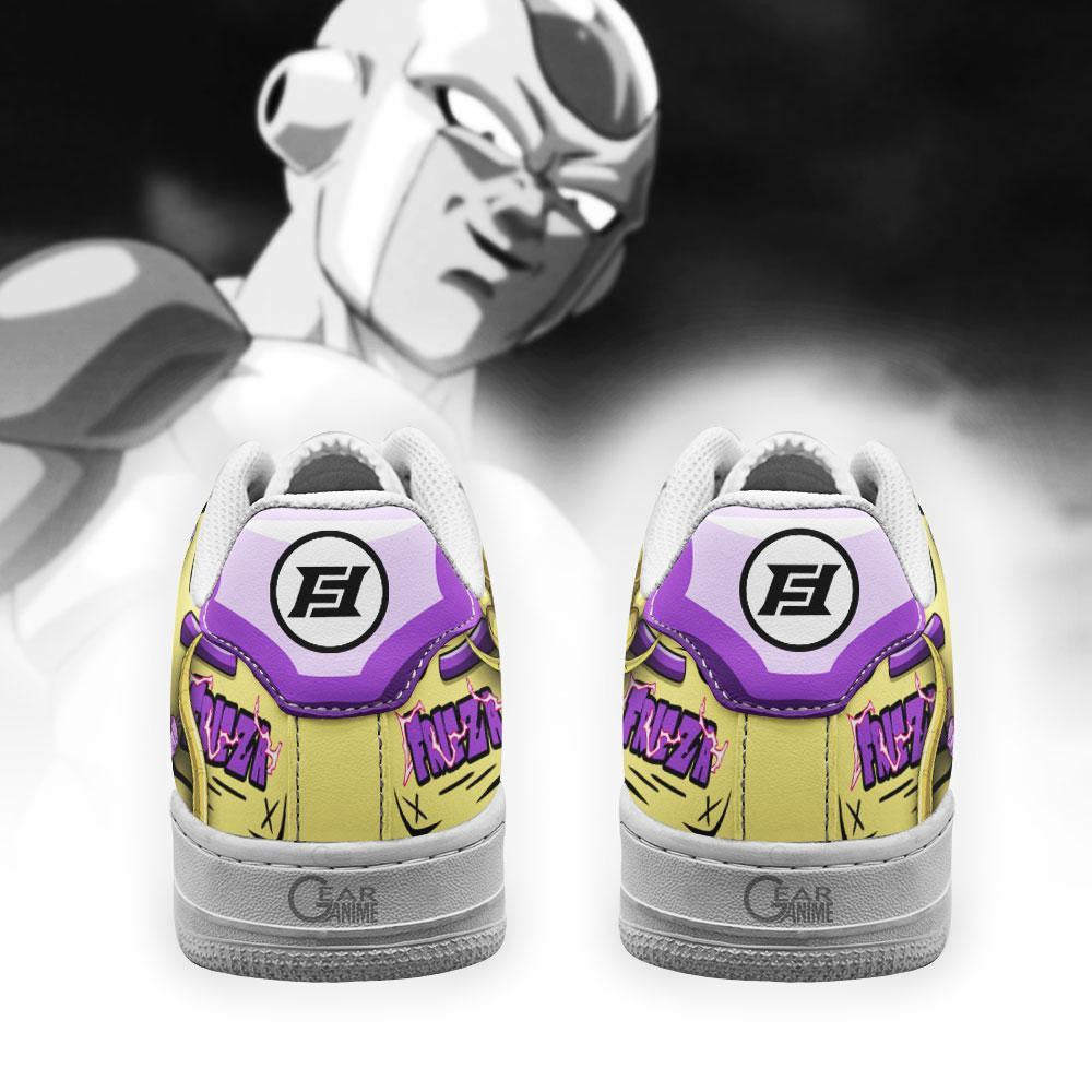 Baskets Anime Golden Frieza en Cuir Chaussures Basses Unisexes Anime Manga